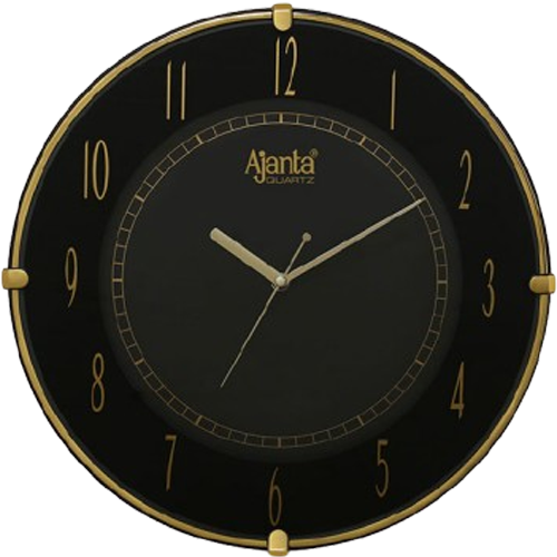 Ajanta 1197 Black Fancy Wall Clock – Best Wholesale Price