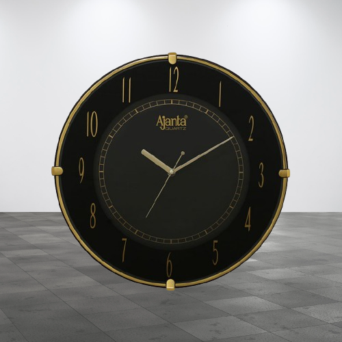 Ajanta 1197 Black Fancy Wall Clock – Best Wholesale Price