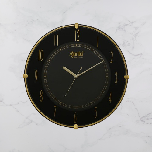 Ajanta 1197 Black Fancy Wall Clock – Best Wholesale Price