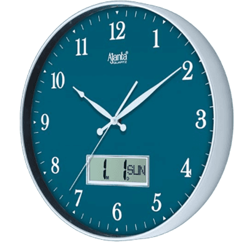 Ajanta 9107 Blue Designer Sweep Clock 