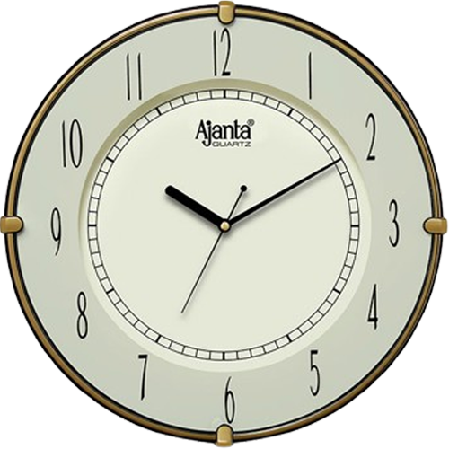 Ajanta Fancy Wall Clock 1197 – Ivory – available in bulk quantity 