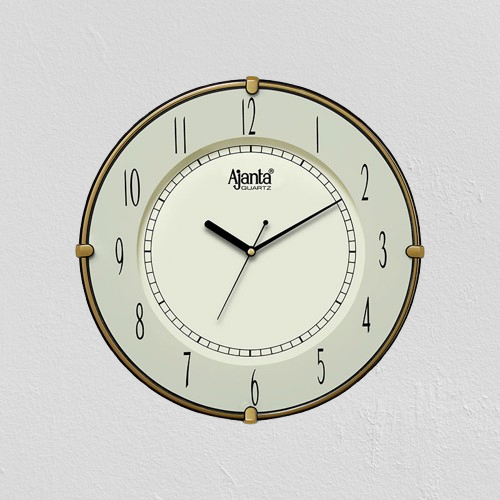 Ajanta Fancy Wall Clock 1197 – Ivory – available in bulk quantity 