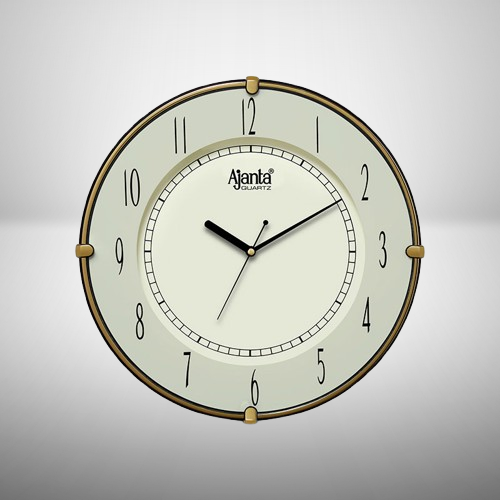 Ajanta Fancy Wall Clock 1197 – Ivory – available in bulk quantity 