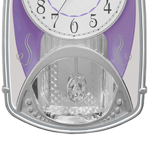 Ajanta Musical Pendulum Quartz wall clock 425 x 295 x 60mm (2027)
