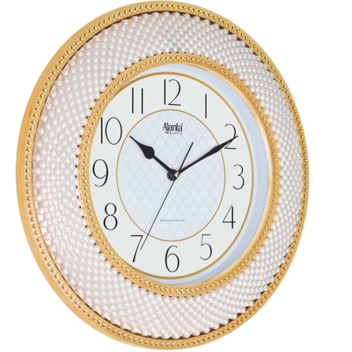 Ajanta Designer Golden Clock – Best Price for Bulk & Drop shipping