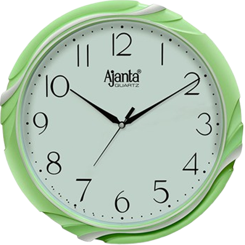 Ajanta Wall Clock – Fancy Clock – 2677 – Parrot Green