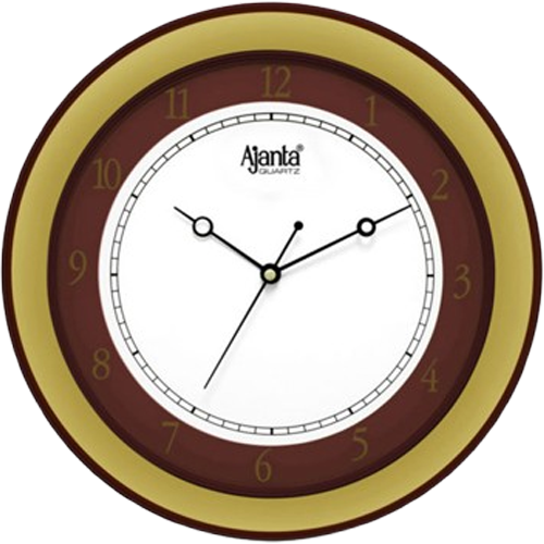 Elegant Ajanta Wall Clock – 597 – Brown | Best Price for Resellers