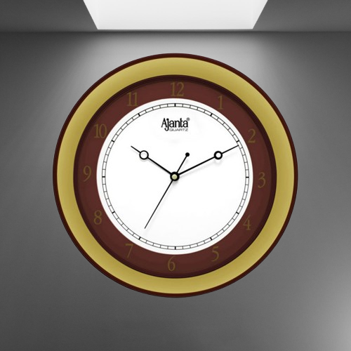 Elegant Ajanta Wall Clock – 597 – Brown | Best Price for Resellers