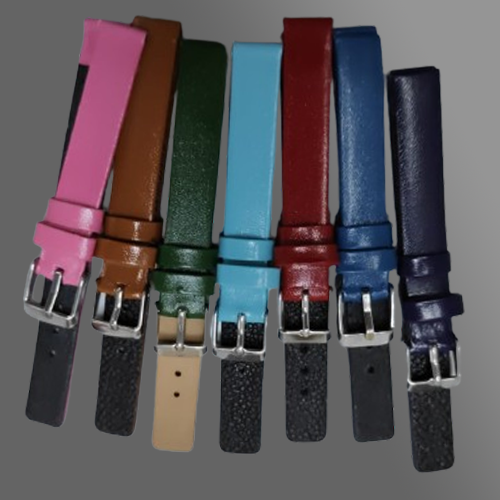 Colorful Leather watch strap (18mm) 