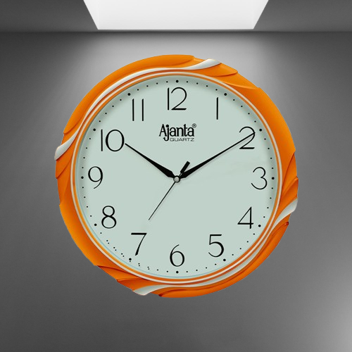 Fancy Orange Wall Clock 2677 – Best Wholesale Price