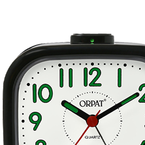 Orpat TBM-437 Bell Alarm Clock (Black) | Orpat Group