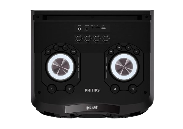 PHILIPS 400W TAX5708 Bluetooth Party Speaker with Dynamic Bass & Trolley Design