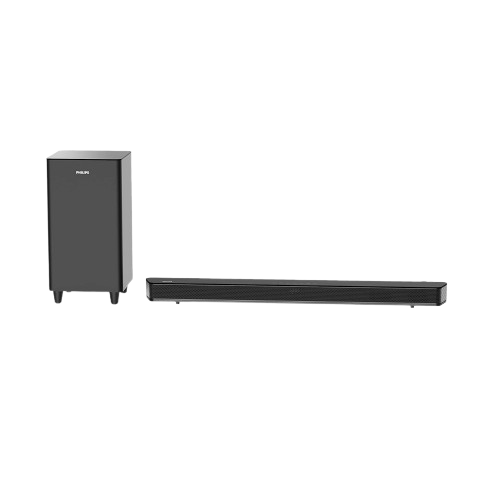 Philips HTL8162 2.1CH Bluetooth Soundbar with Wireless Subwoofer (160W)