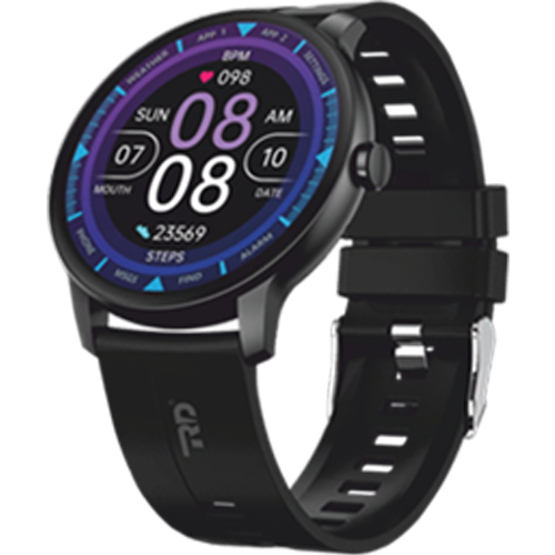 RD X-15 Black Strap Smartwatch – 200mAh Battery, Bulk Wholesale