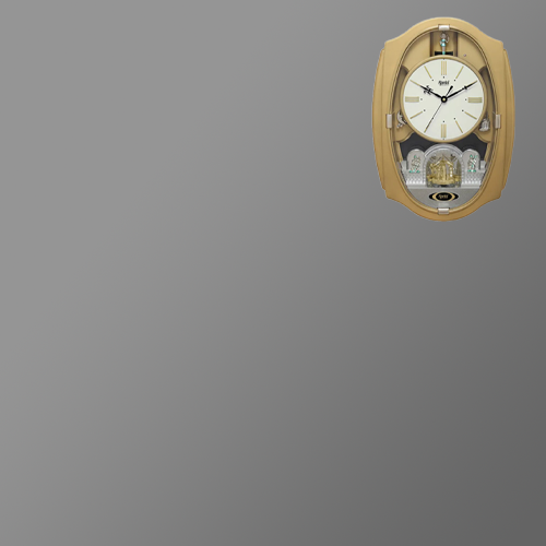 Ajanta Musical Pendulum Quartz Wall Clock 435 x 314 x 83mm(6427)
