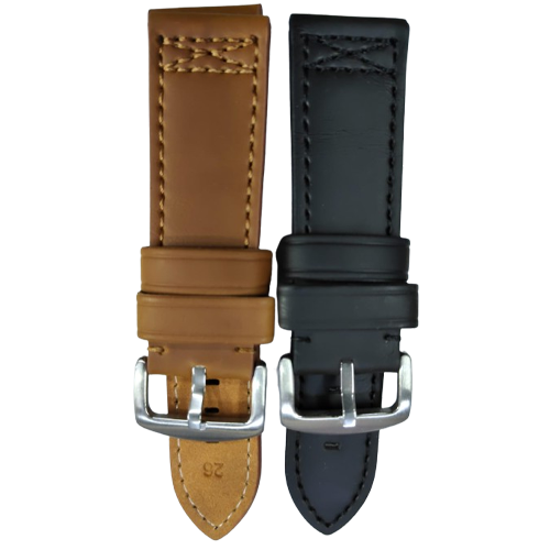 Hard leather watch strap(26MM)