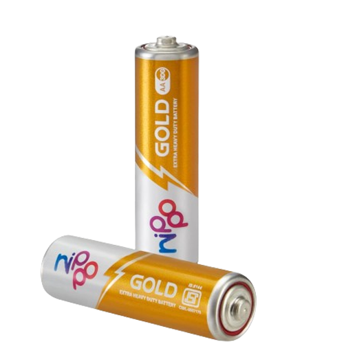 Nippo gold AA 3DG Zinc carbon battery