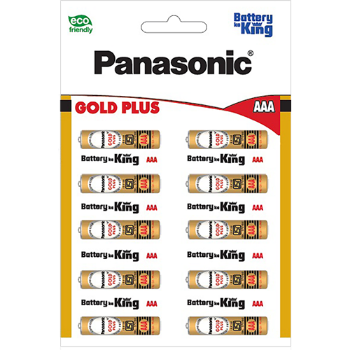 Panasonic gold plus Zinc Carbon AAA 1.5V
