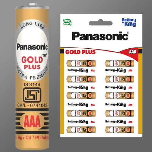 Panasonic gold plus Zinc Carbon AAA 1.5V