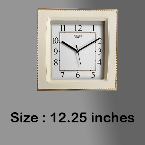 Roxon quartz analog wall clock (13 inch)