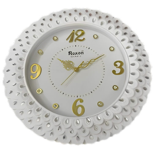Roxon designer plastic shinning stone wall clock(18inch)